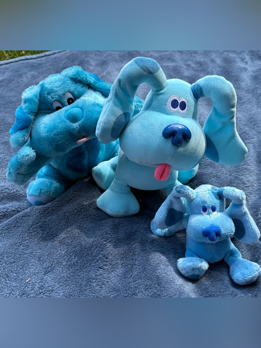 Nickelodeon Nick Jr Blue’s Clues 3 Blue Dogs